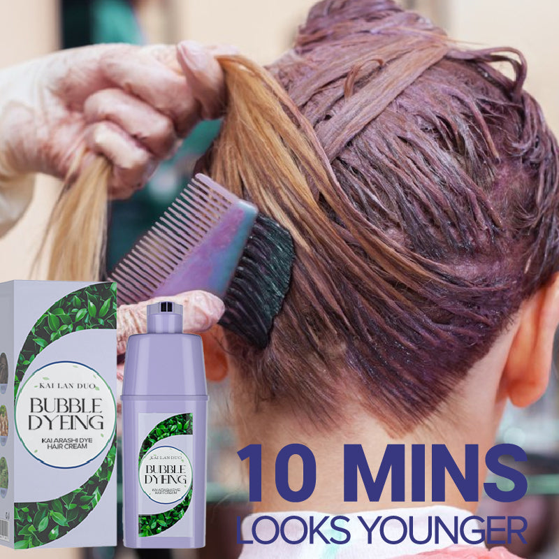 ✨ Gentle Bubble Hair Dye – Salon-Quality Color at Home! ✨