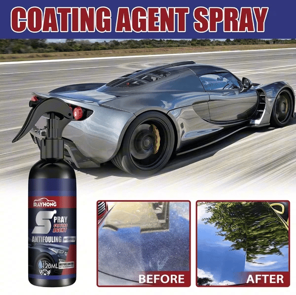 🚗✨ 3-in-1 Quick Car Ceramic Coating Spray – Waterless Clean, High-Gloss Polish & Hydrophobic Protection