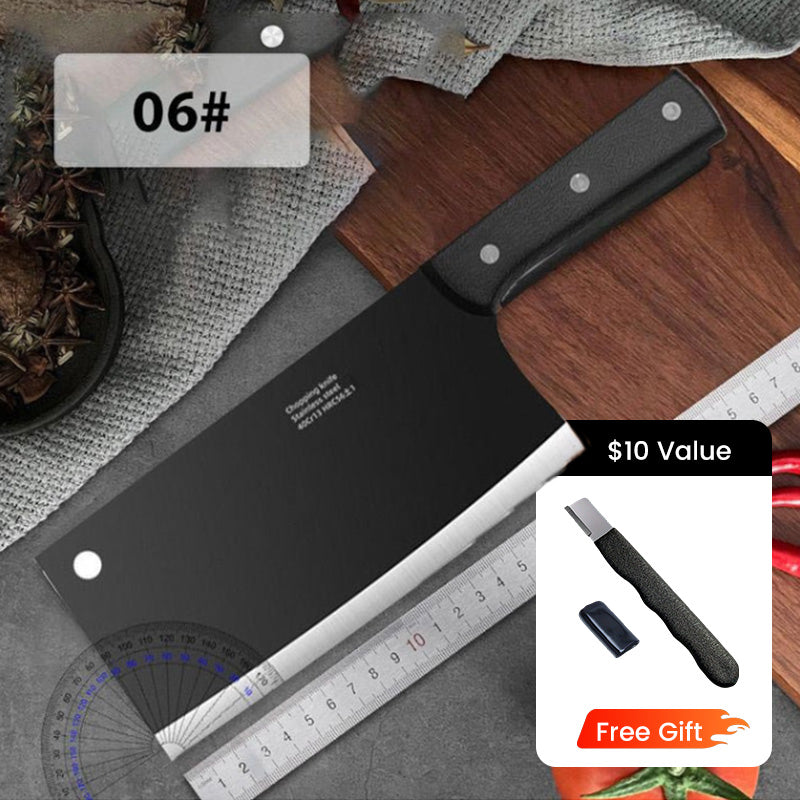 ✨ Forged High-Carbon Steel Chef's Knife — Sharp, Durable, Rust-Resistant, and Versatile for Every Kitchen! ✨