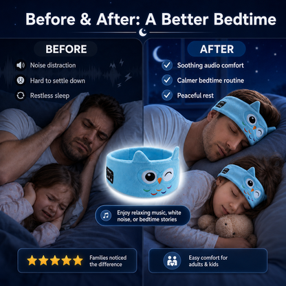 Kids' Bluetooth Headband Headphones