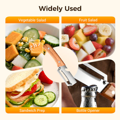 🥕【Buy One, Get One Free】Multifunctional Vegetable Peeler — Stainless Steel