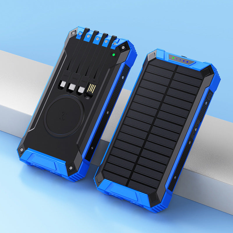 ⚡Solar Wireless Portable Power Bank （Free Shipping & 50% OFF）