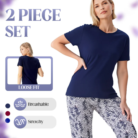 ⏰🔥LIMITED TIME 50% OFF! 💃 Casual Two-Piece Set for Women – Comfortable, Chic & Perfect for Everyday Wear ✨🌿