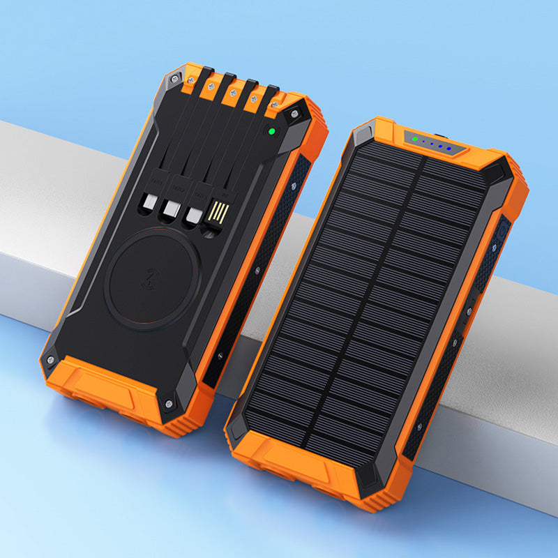 ⚡Solar Wireless Portable Power Bank （Free Shipping & 50% OFF）