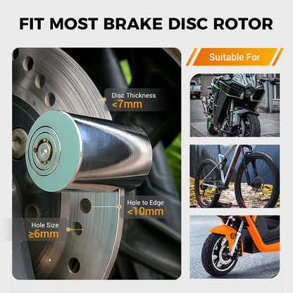 🏍️ 50% OFF! 🔒 Anti-Theft Disc Brake Lock – Heavy-duty steel & quick fit ✨