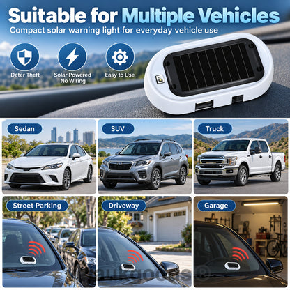 🚨50% OFF🚗Compact Solar Anti-Theft LED Flashing Lamp