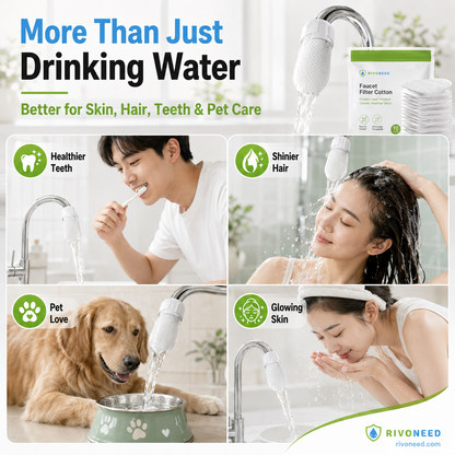 Anti-Splash Kitchen Faucet Filter for Sediment & Rust Removal