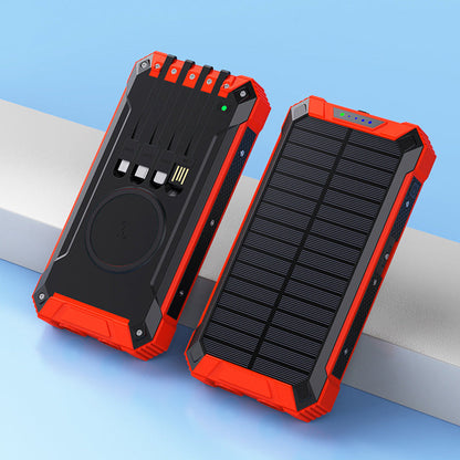 ⚡Solar Wireless Portable Power Bank （Free Shipping & 50% OFF）
