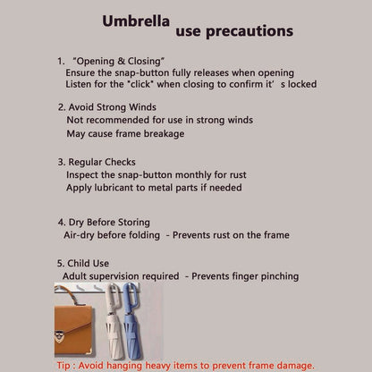 ⏳🔥LIMITED-TIME 50% OFF! ⏰☔Automatic Folding Umbrella – Windproof, Waterproof & Compact