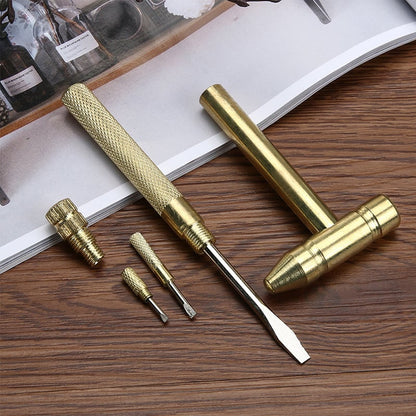 🔥2026 Hot Sale - HALF PRICE🔥6 in1 Micro Mini Multifunction Copper Hammer