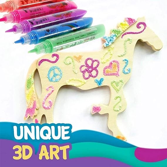 ⏳Time-Limited Special⏰Magic Pen – Draw 3D with one stroke!🎄 DIY Bubble Popcorn Drawing Pens