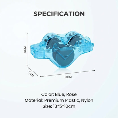 🥳2026 HOT SALE🥳💞50K+ SOLD!✨ 🚴‍♂️ Bike Chain Scrubber – Deep Grease Removal, Cleans Internal Links & Easy-to-Use Ergonomic Design 🧽