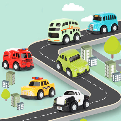 🚗🔥 50% OFF! Cartoon Mini Toy Car Set – Bright Colors, Smooth Rolling Wheels, Durable ABS for Kids Party Favors & Collectibles ✨