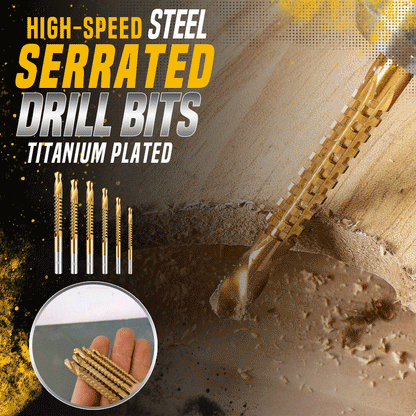 ⚡HOT SALE 50% OFF! 🧰⚙️ One bit, two jobs — drills & saws without switching tools. Titanium-coated, high-speed steel, cuts through wood, steel, aluminum, and plastic like butter. Over 18,000 DIYers upgraded! 🛠️