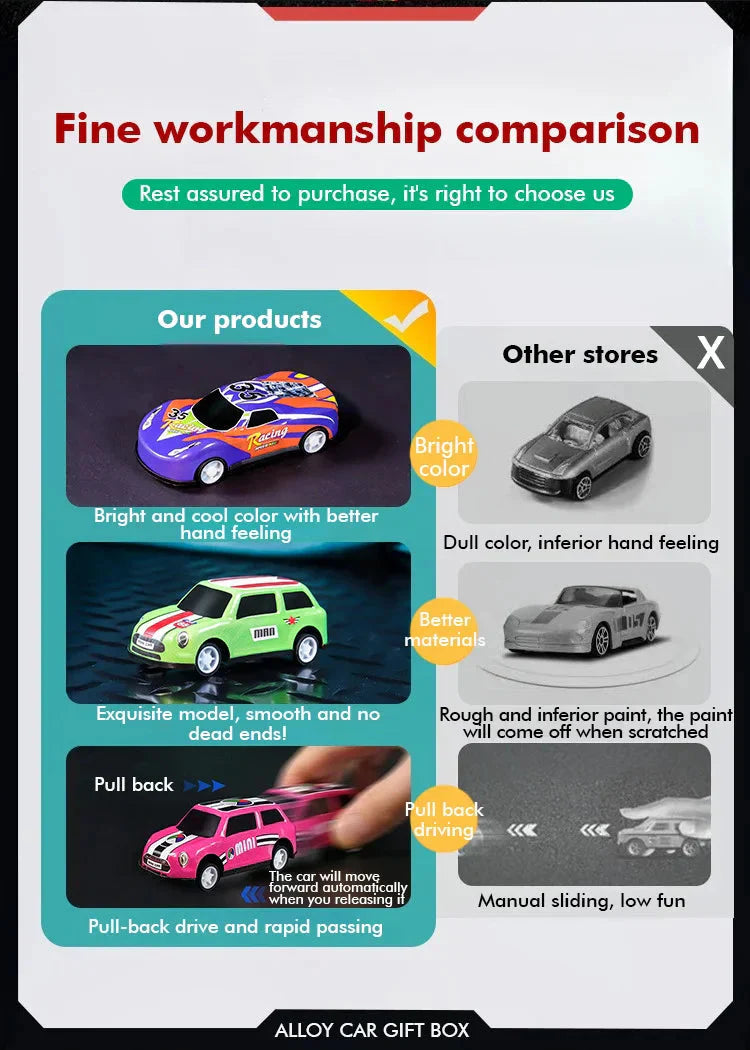 🎁【This Christmas, bring the companionship you missed back home】 —This alloy replica car holds an apology letter from Mom and Dad hidden inside the steering wheel.