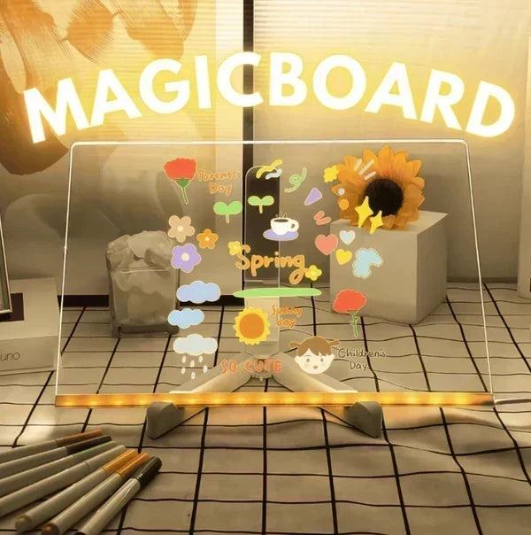 ✨LAST WEEK SPECIAL PRICE: $22.99!!⏳🎨Luminous Led Drawing Board For Children