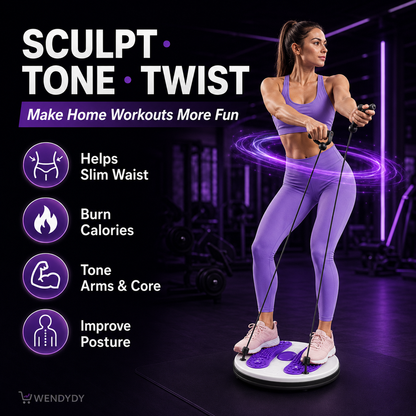 ✨ Waist Twisting Massage & Exercise Balance Board – Burn Fat, Slim Waist & Improve Circulation at Home