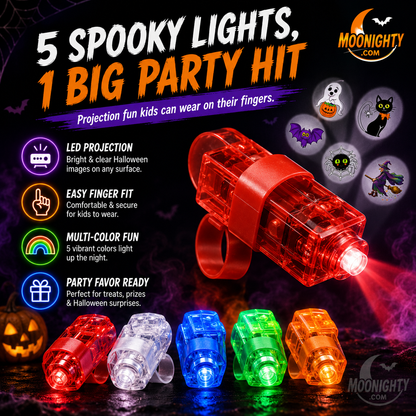 🥳2026 HOT SALE🥳💞50K+ SOLD! 🎉💡 50% OFF! Mini Colorful LED Finger Lights – Bright multi‑color glow, one‑touch on/off. Soft elastic band fits comfortably – perfect for parties, concerts & kids’ play! 🎶✨