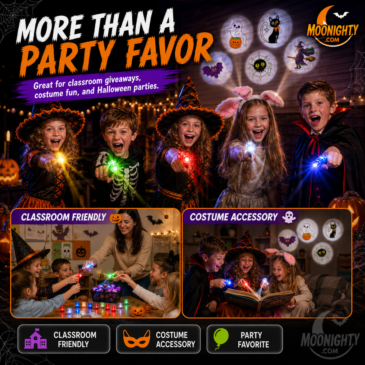 🥳2026 HOT SALE🥳💞50K+ SOLD! 🎉💡 50% OFF! Mini Colorful LED Finger Lights – Bright multi‑color glow, one‑touch on/off. Soft elastic band fits comfortably – perfect for parties, concerts & kids’ play! 🎶✨