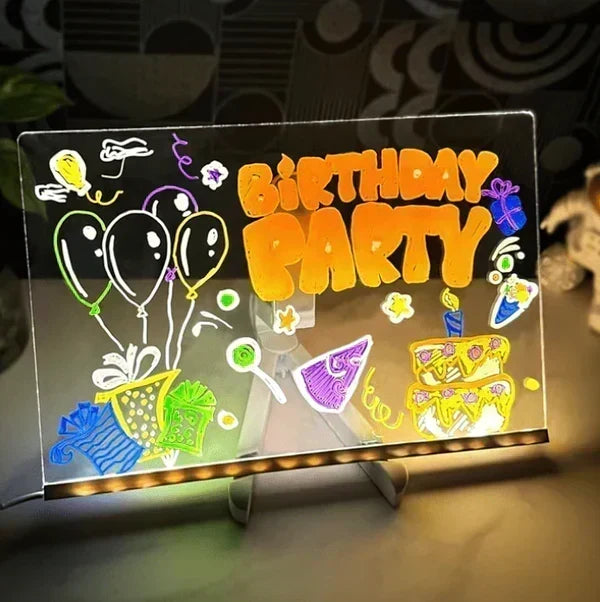 ✨LAST WEEK SPECIAL PRICE: $22.99!!⏳🎨Luminous Led Drawing Board For Children