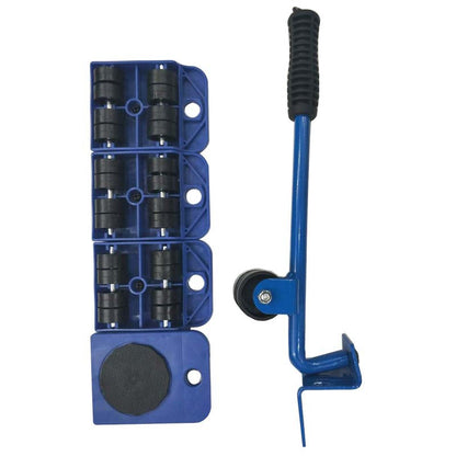 🏠 Heavy Furniture Moving Tool Kit – 8-Piece System for Home & Office Rearranging