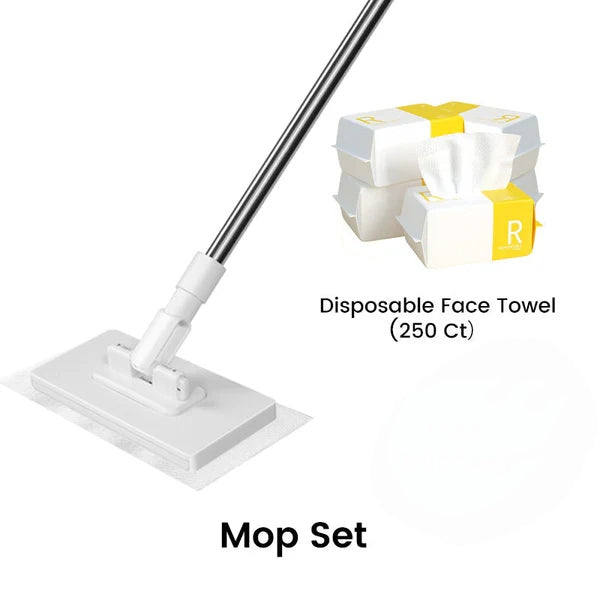 ⏰ Now only 50% off!💥Disposable Dust Mop with 4 Reusable Cloths