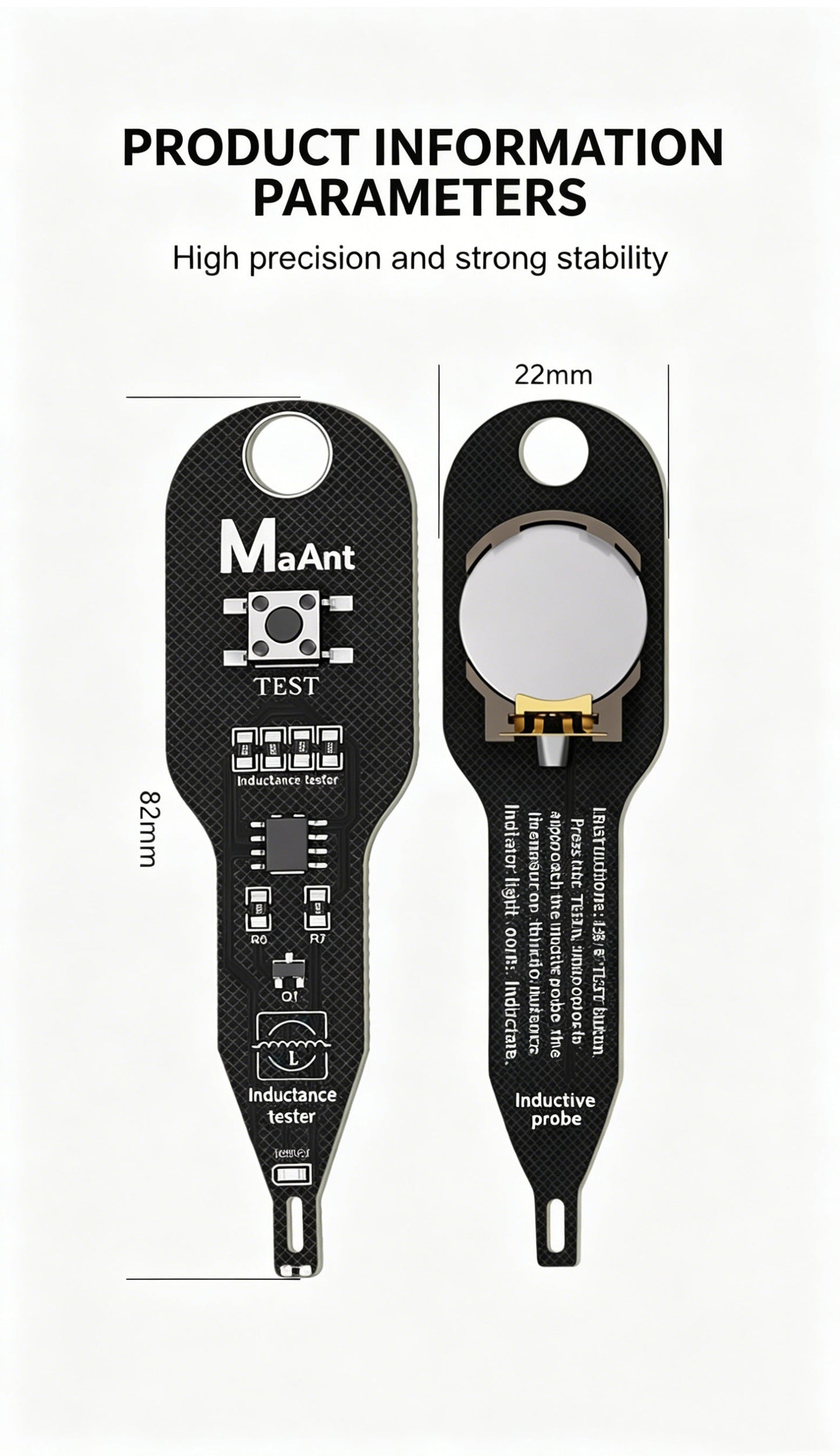 🔬 LIMITED-TIME 50% OFF! ⚡ In-Circuit Electromagnetic Inductance Tester – Compact LCR Meter, Handheld, High Accuracy, Multi-Function ✨
