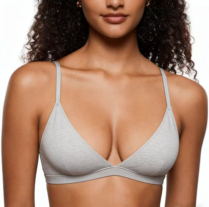 ⏳Last day: 50% off for a limited time!💥80K+ SOLD💞Women's Wire-Free Jelly Support Triangle Bralette