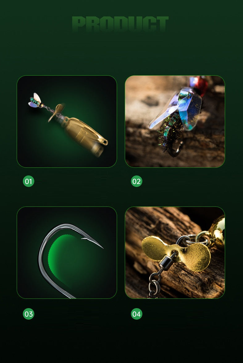 Fishing Propeller Sequins Lures Bait
