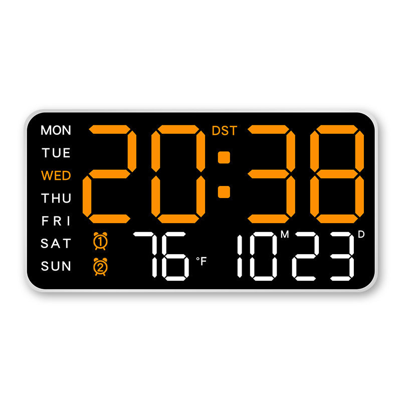 📢📢50% OFF !! ⏰Multifunctional decorative LED digital wall clock，The limitless digital clock for the modern UK home