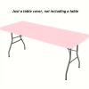 ✨ Sleek Look, Zero Creases – Reusable Spandex Table Cover for Dining & Garden. Half Price. Free US Delivery