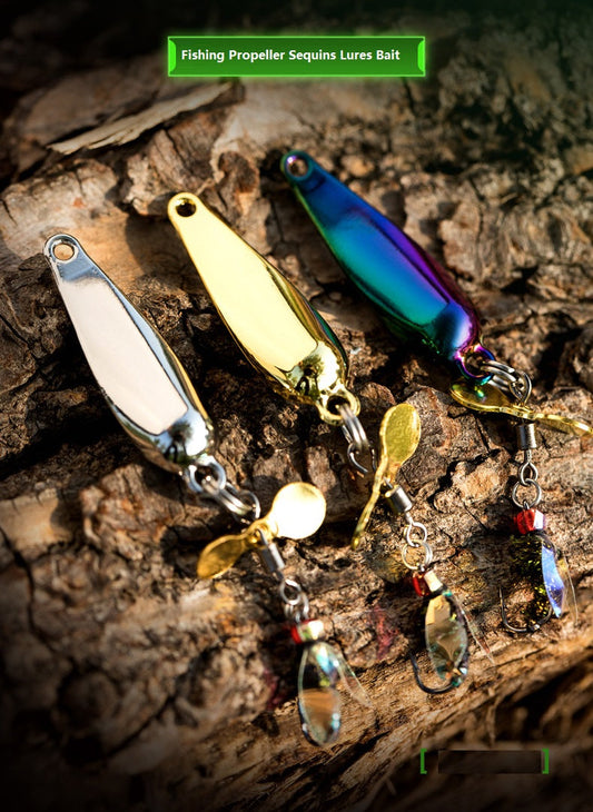 Fishing Propeller Sequins Lures Bait