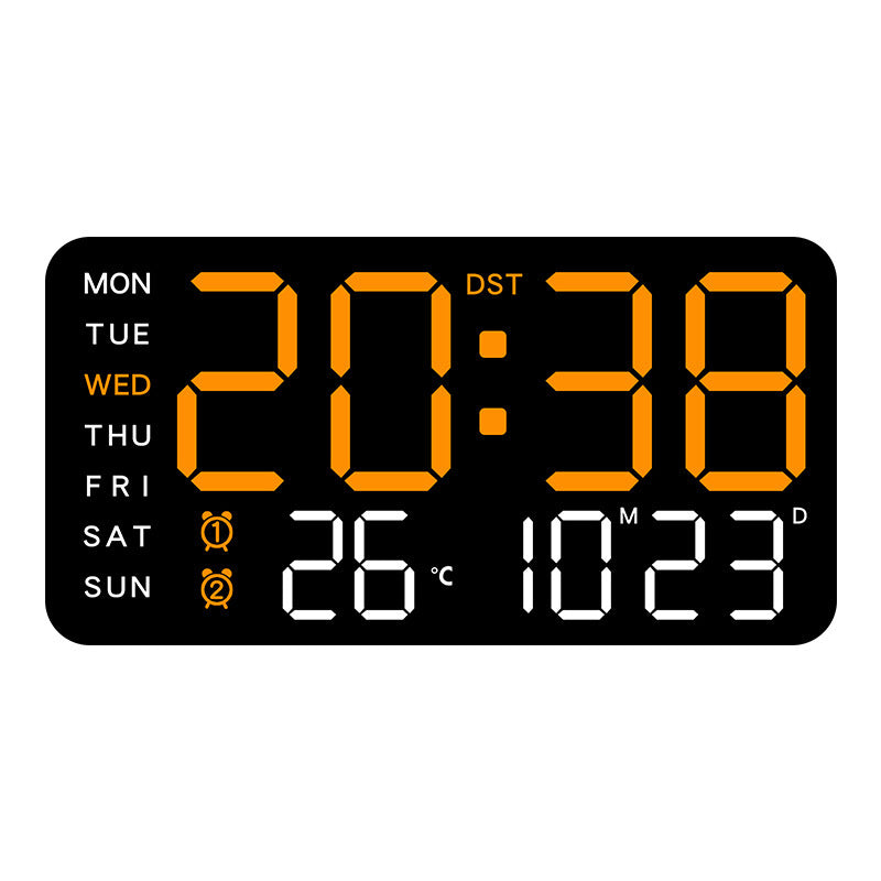 📢📢50% OFF !! ⏰Multifunctional decorative LED digital wall clock，The limitless digital clock for the modern UK home