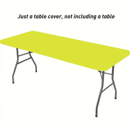 ✨ Sleek Look, Zero Creases – Reusable Spandex Table Cover for Dining & Garden. Half Price. Free US Delivery