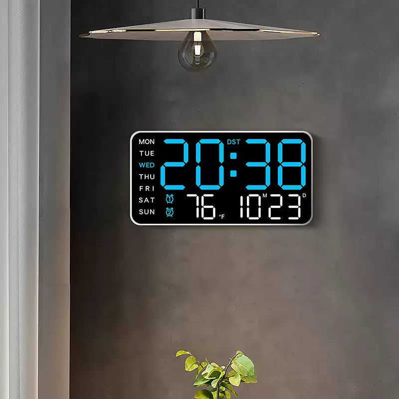 📢📢50% OFF !! ⏰Multifunctional decorative LED digital wall clock，The limitless digital clock for the modern UK home
