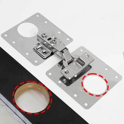 ❄️Summerfresh 50% OFF!🏠HingePlate 1+1 FREE: DIY Furniture Hinges Repair Side Plate