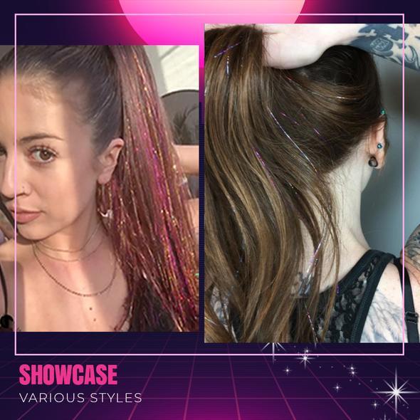 🏆 Last Day Special Price ＄12.99 ! 🎁14-pack Glitter Satin Hair Accessories ✨