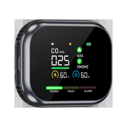 🎉Portable Multi-Gas Alarm with LCD Display & Battery Backup