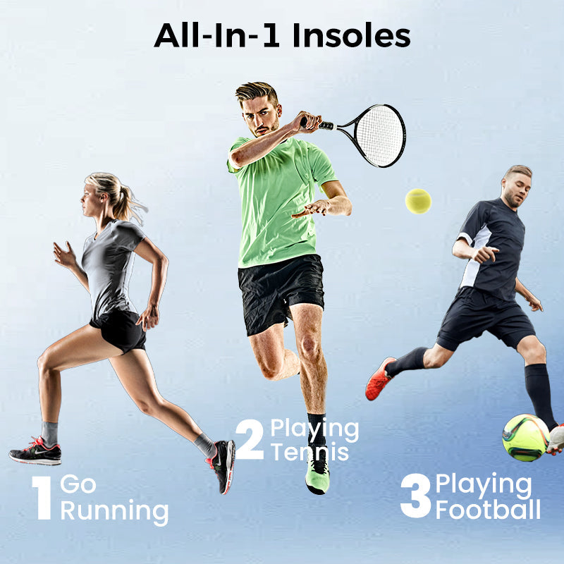 👟 Ergonomic Sports Insoles | Christmas SALE 52% OFF | Arch Support & Shock Absorption for Running, Training | Performance & Recovery Gift 🎄✨