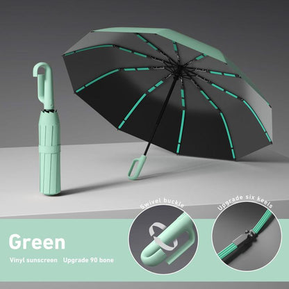 ⏳🔥LIMITED-TIME 50% OFF! ⏰☔Automatic Folding Umbrella – Windproof, Waterproof & Compact