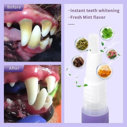 🥇BUY 1 GET 1 FREE🔥Pet Oral Repair Gel Toothbrush 🐱🐶