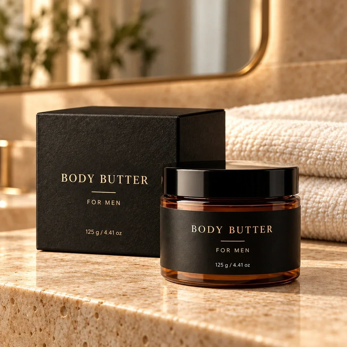 🧴 Miriano Pheromone Body Butter – shea butter & cocoa butter, 12-hour scent, non-greasy finish; replaces both body lotion and eau de cologne. For men who want to smell great all day long.