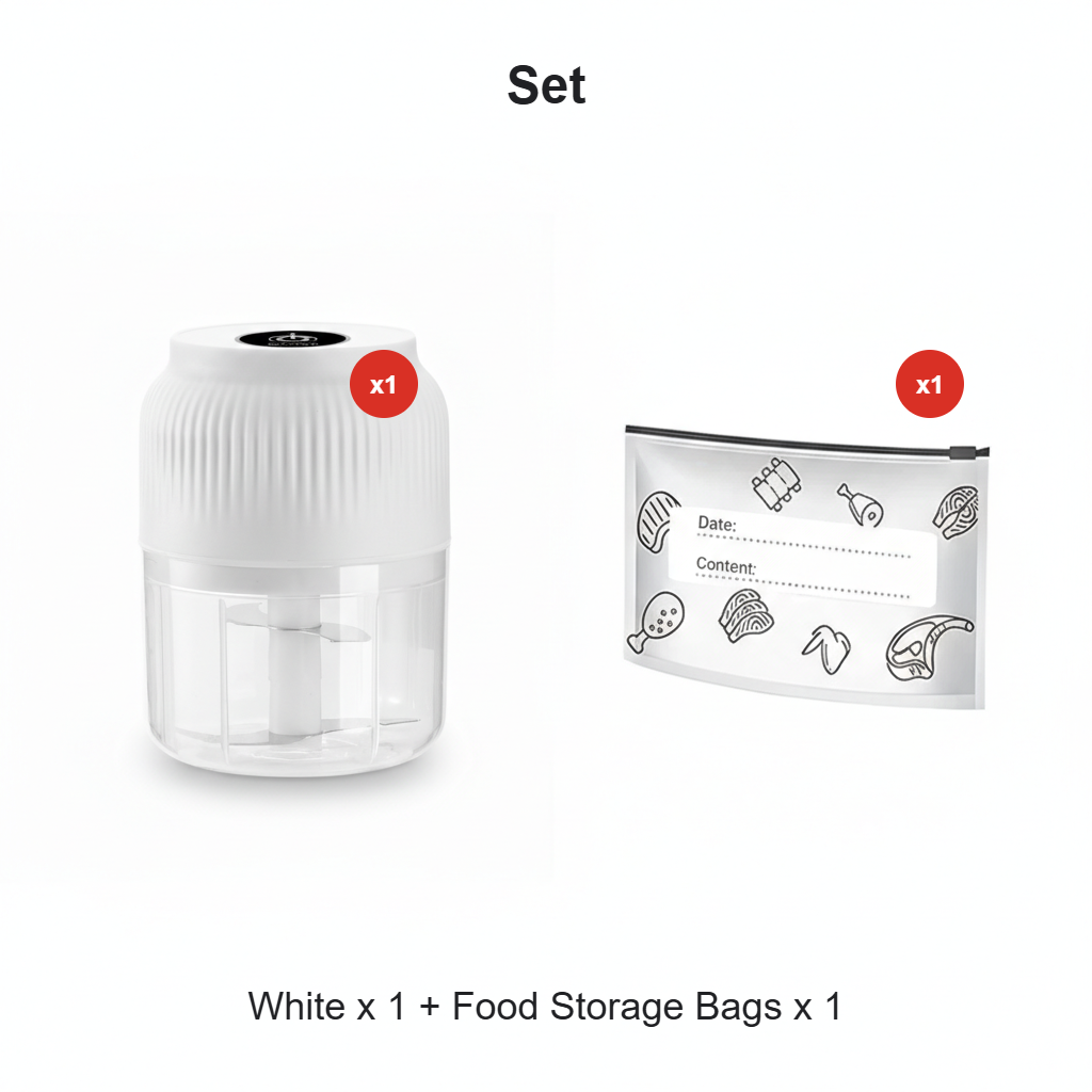 🔥HOT SALE 50% OFF🔥Cordless Multifunctional Mini Electric Garlic Chopper