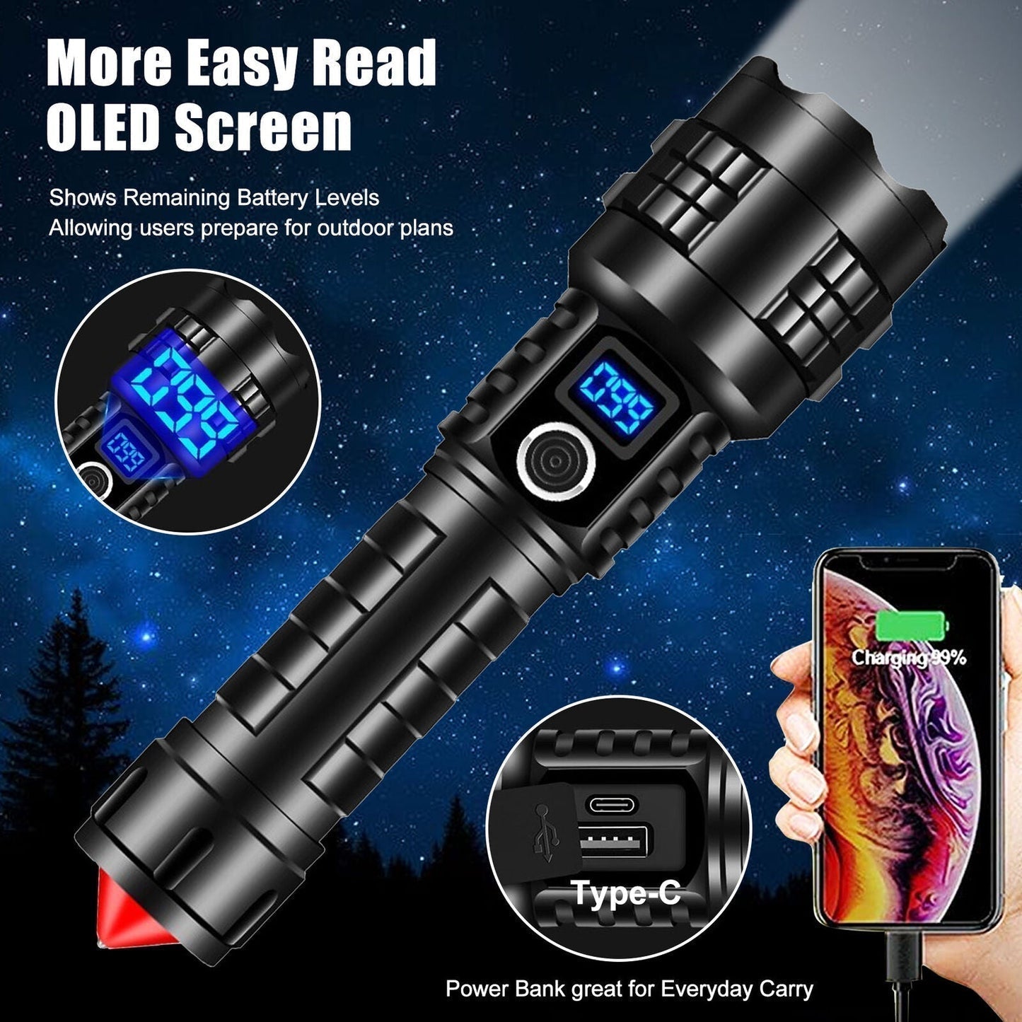 Limited Time Offer✨SUPER POWERFUL LED TORCH
