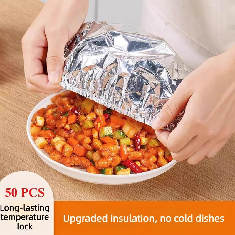 🥳Buy 150 PCS，get 100 PCS free✨ 💝Aluminum Foil Heat-retaining Cover