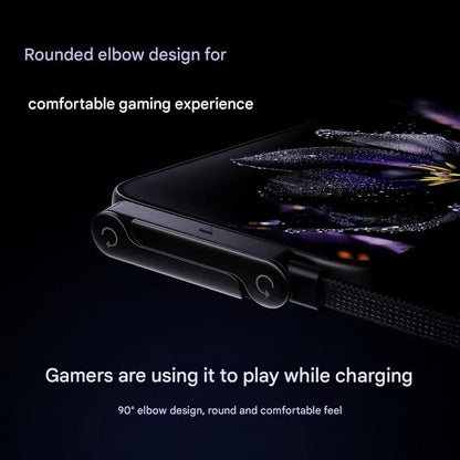 ⚡ 2-in-1 Invisible Charger Cable with Stand – 240W Super Fast Charging & Secure Phone Holder 📱🚀