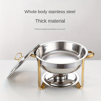 💎 50% OFF THE STAINLESS STEEL CHAFING DISH BUFFET SET! 💎 Professional-Grade, Food Safe & Portable for Any Event ✨