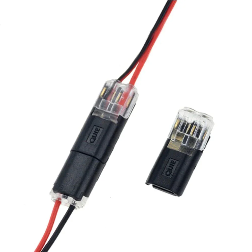 📢📢40% OFF !! ⏰Double-wire Plug-in Connector With Locking Buckle