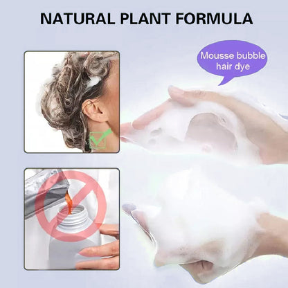 ✨ Gentle Bubble Hair Dye – Salon-Quality Color at Home! ✨