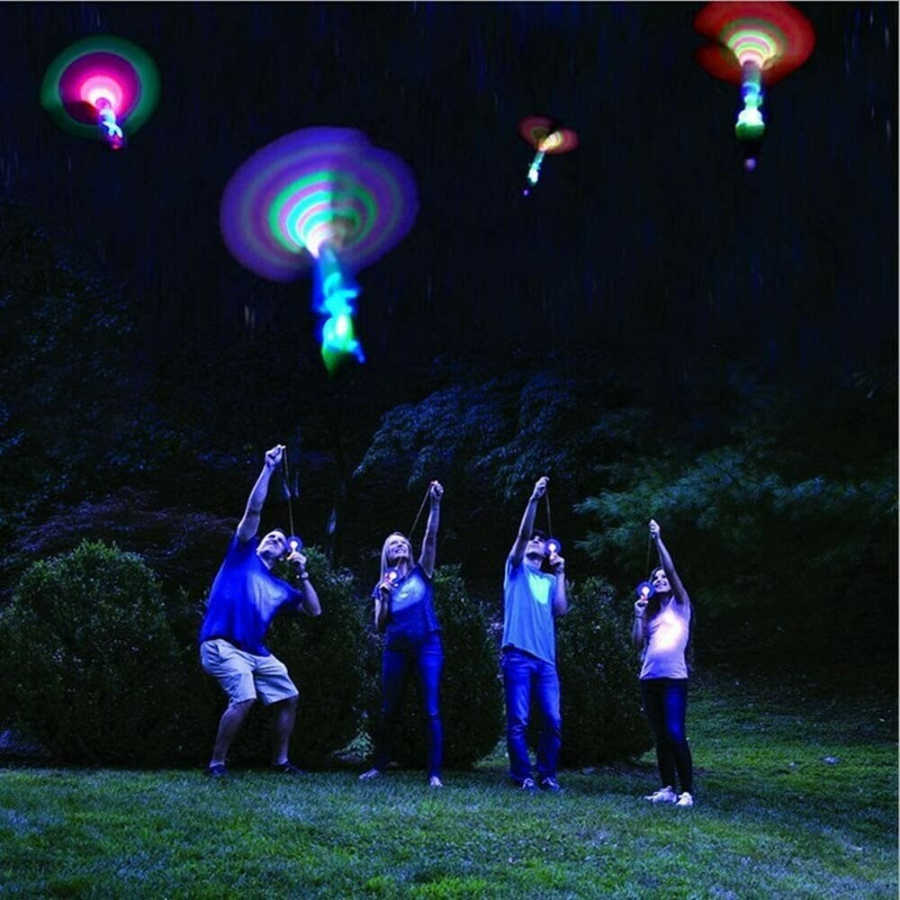 🚀 LIMITED‑TIME 50% OFF! 💥 LED Slingshot Helicopter Shooters Toy – Glow‑In‑Dark, Easy Launch, Kid‑Friendly ✨